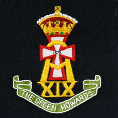 Green Howards Silk Cloth Blazer Badge - KC Image 2