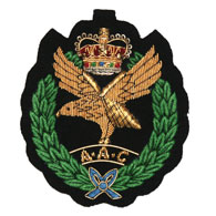 Army Air Corps Wire Blazer Badge