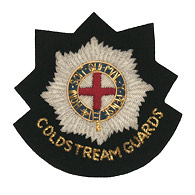 Coldstream Guards wire blazer badge