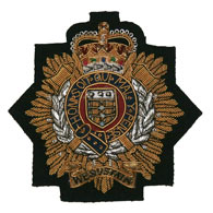 Royal Logistics Corps Wire Blazer Badge