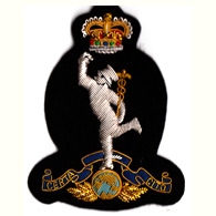 Royal Signals Wire Blazer Badge