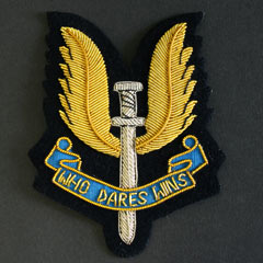 Special Air Service Regiment Wire Blazer Badge
