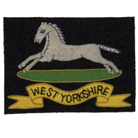 West Yorkshire Regiment Wire Blazer Badge