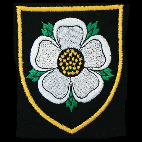 Yorkshire Rose Silk Blazer Badge