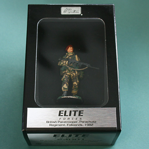 Britains Elite Series - Paratrooper Falklands 1982