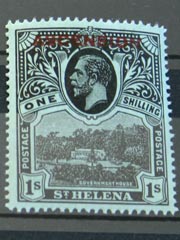 Ascension 1 Shilling 1922 Stamp