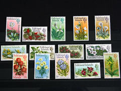 Falkland Islands 1968 Flowers Stamps