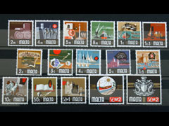 Malta History Stamp set 1973-76 Image 2