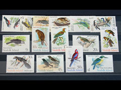 Norfolk Island 1970-71 Birds Stamps