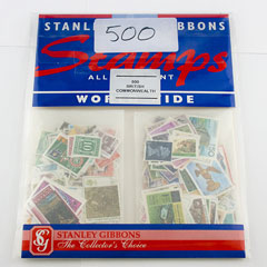 500 Commonwealth Stamps by Stanley Gibbons Image 2