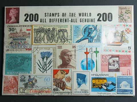 200 Stamps of the World Mixed Pack