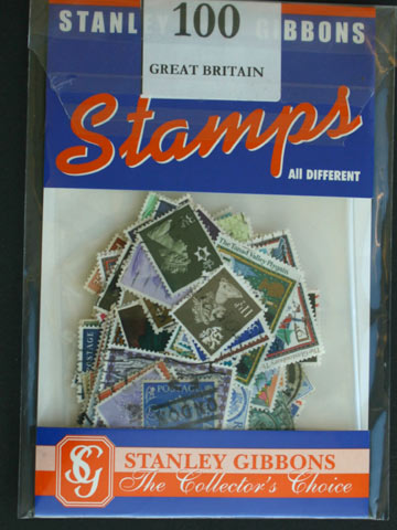 100 GB Stamps by Stanley Gibbons
