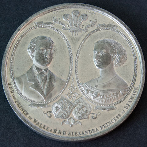 1863 Royal Wedding Medallion (2)