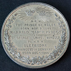 1863 Royal Wedding Medallion (2)