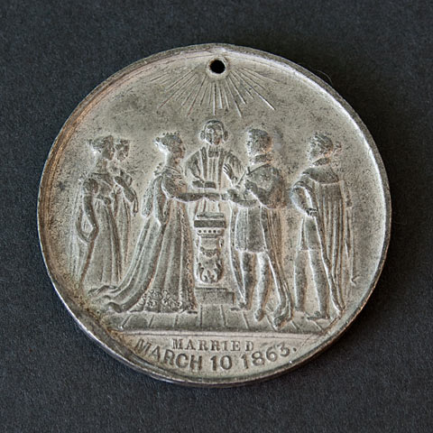 1863 Royal Wedding Medallion (1)
