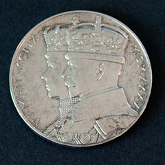1935 Silver Jubilee Silver Medallion