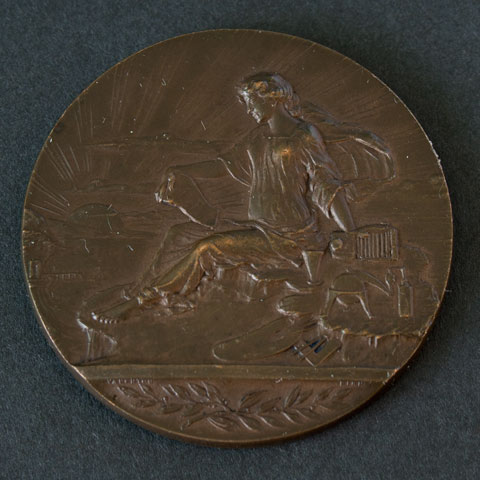 1939 Bronze Art Medallion