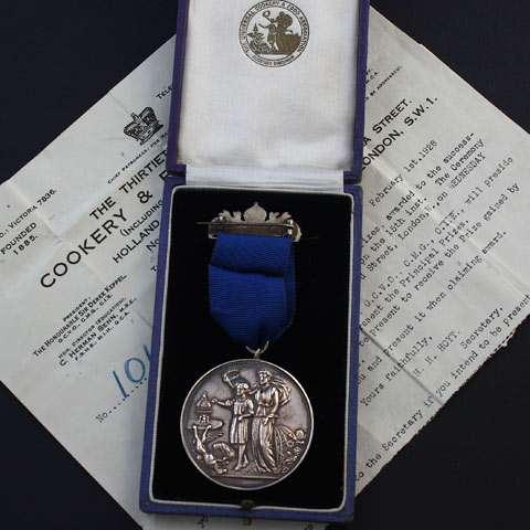 Cookery and Food Association Silver Medallion