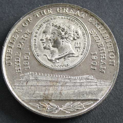 Naval and Military Exhibition 1901 Medallion