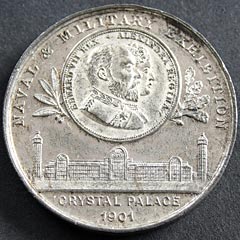 Naval and Military Exhibition 1901 Medallion