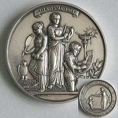 Tit-Bits 1881 Award of Merit medallion 