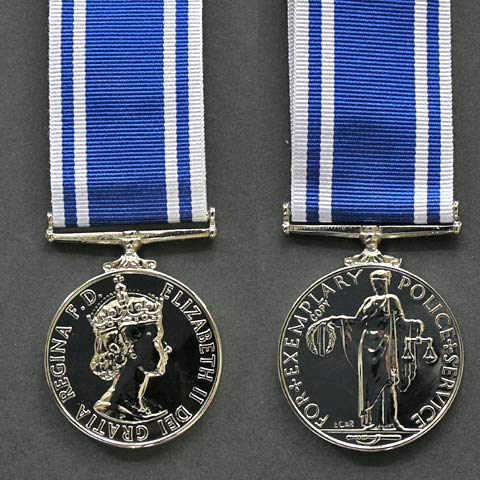 Police LSGC Queens Crown Medal
