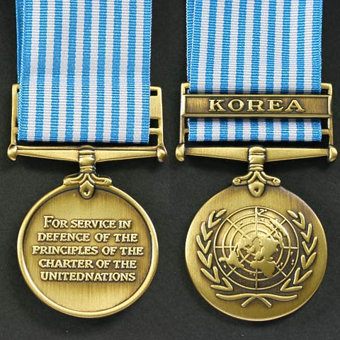 Ribbon 16mm UN Korea Medal Miniature 10 inchs