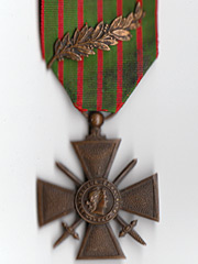 Croix de Guerre with Oakleaf