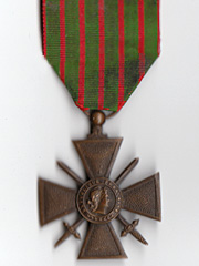 Croix de Guerrre Medal