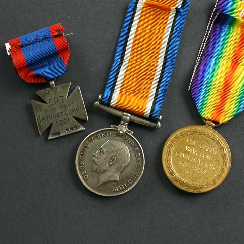 Great War Medal Pair Victory and War Medal