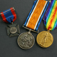 Great War Medal Pair Victory and War Medal
