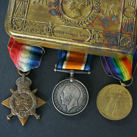 WW1 1914 Star Trio Group of Medals