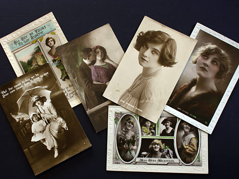 Stage, Cinema and Glamour Postcards Collection 1