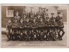 W Company RAMC postcard Image 2