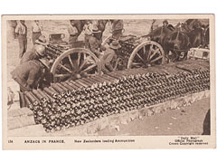 Anzacs in France 154 Postcard