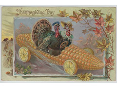 Raphael Tuck Postcard, Thanksgiving Day