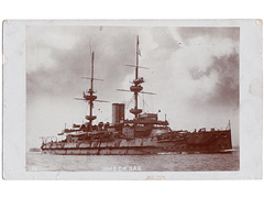 HMS Caesar Shipping postcard