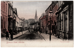 coloured printed postcard of Malton