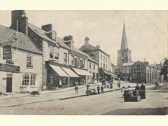 Real Photographic postcard of Pickering 
