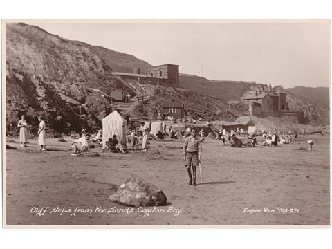 Cayton Bay Sands Postcard - Yorkshire