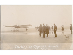 Official Trials Aviation Postcard of Filey Image 2