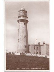 The Lighthouse at Flamborough Head Postcard Image 2