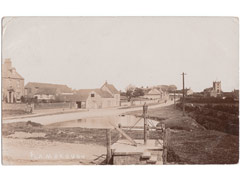 Flamborough Village Scene Postcard Image 2