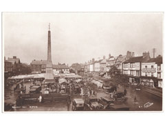 Ripon Market Place Postcard - Yorkshire Image 2