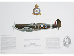 Spitfire MkVb 616 Squadron Gift Print
