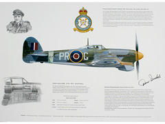 Hawker Typhoon Mk1b 609 Squadron RAF Print
