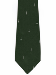 42 Commando Royal Marines logo tie Image 2