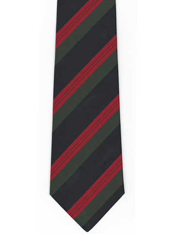 9th Battalion HLI striped tie