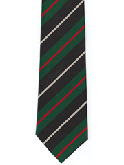 Royal Irish Rangers Striped Tie