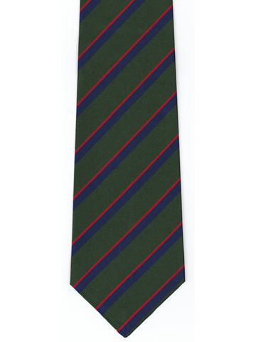 Royal Irish Regiment Striped Tie